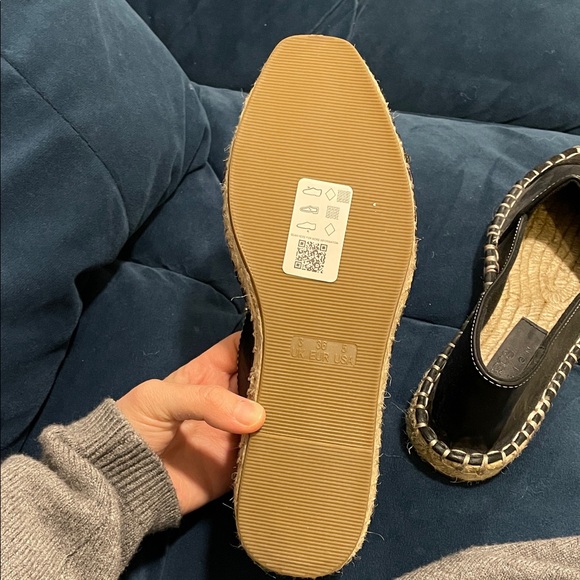 ASOS Black Espadrille Flats - Picture 2 of 5